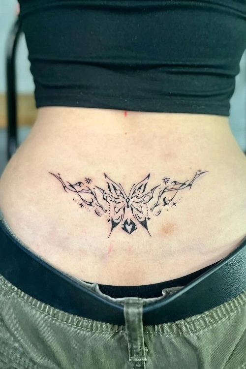 Lower Back Tattoos for Women