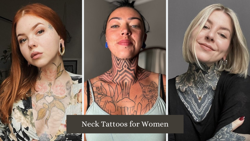 Neck Tattoos for Women