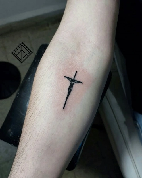 Small Cross Tattoos for Women