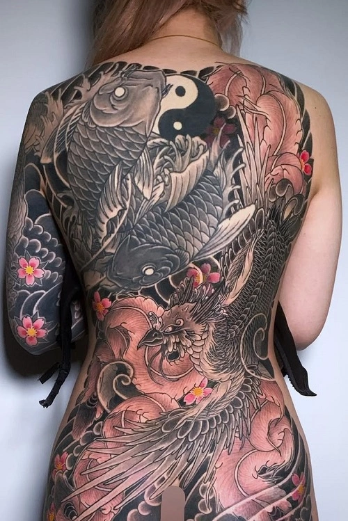 Full Back Tattoo Women