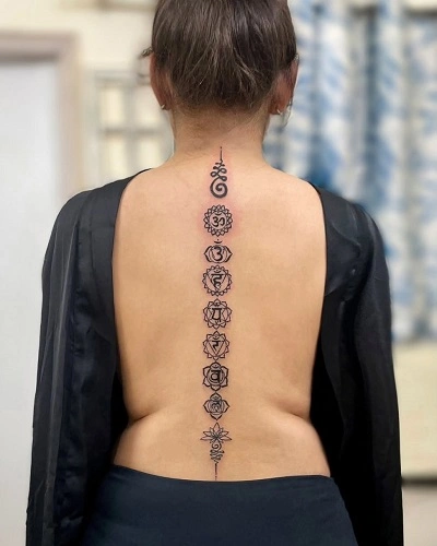 Chakra and Energy Tattoos for Women
