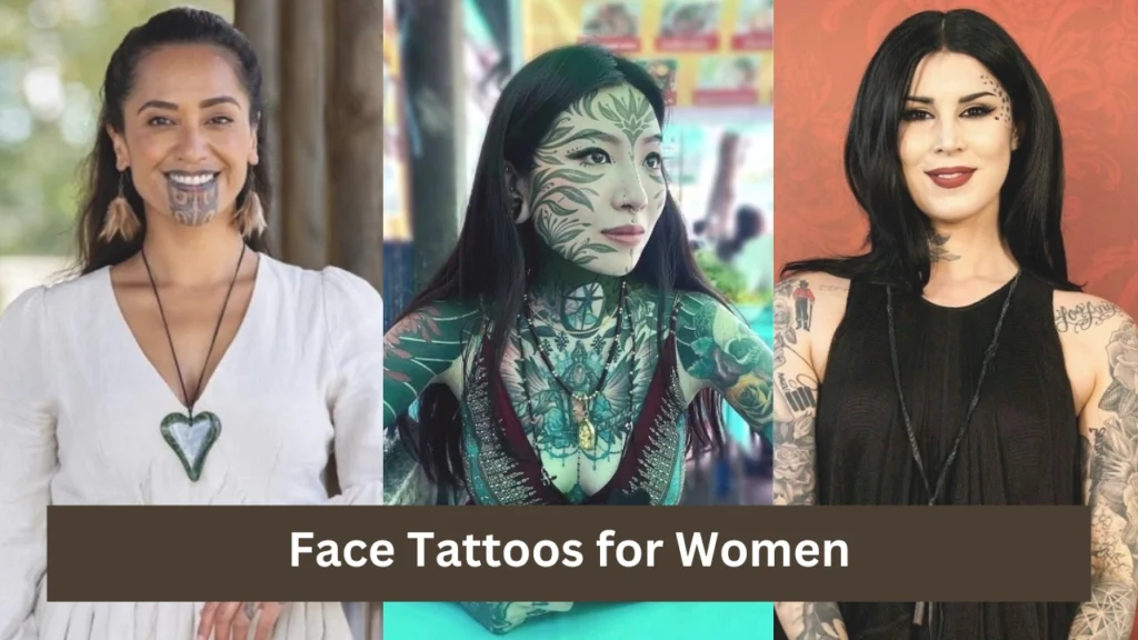 Face Tattoos for Women