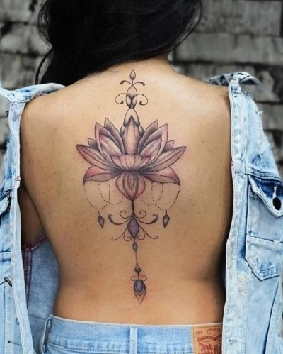 Lotus Flower Tattoos for Women