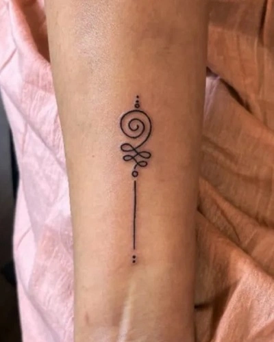 Minimalist Spiritual Tattoos for Women