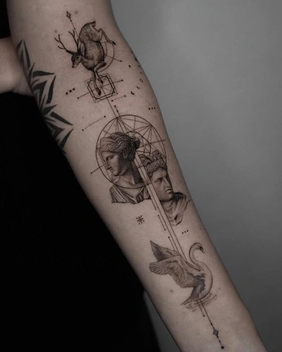Sacred Geometry Tattoos for Women