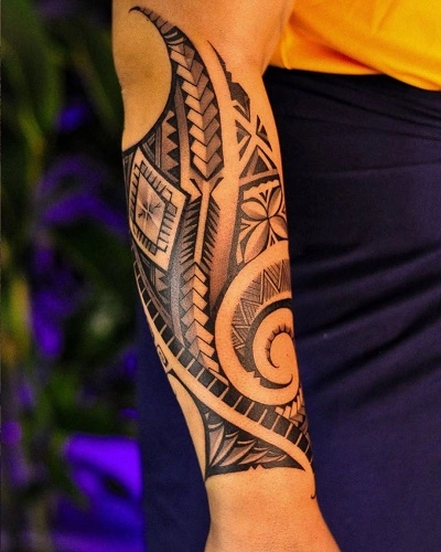 Samoan Tribal Tattoos for Women