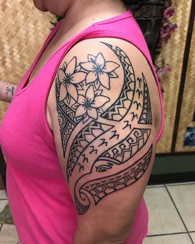 Spiritual Shoulder Tattoos for Women