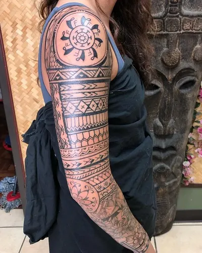 Spiritual Sleeve Tattoos for Women