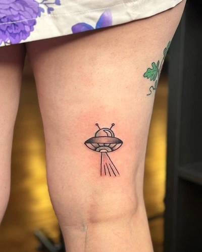 Alien Tattoos for Women Simple