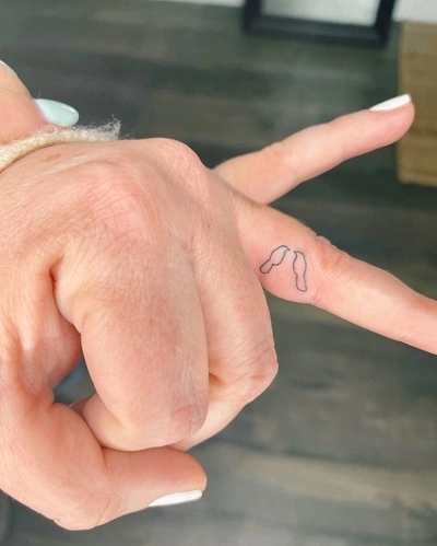 Bird Finger Tattoos for Women