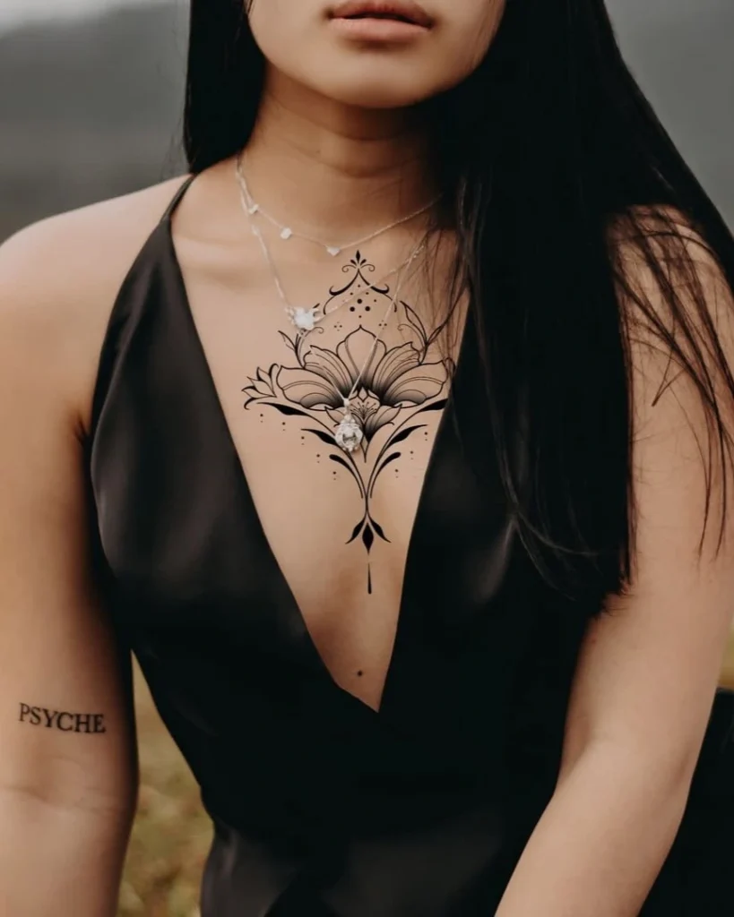 Chest Tattoos for Women