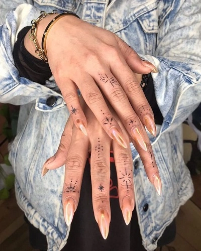 Finger Tattoos for Women