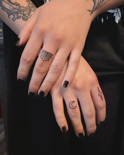 Finger Tattoos for Women
