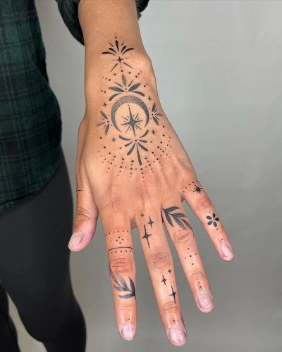 Hand and Finger Tattoos for Women