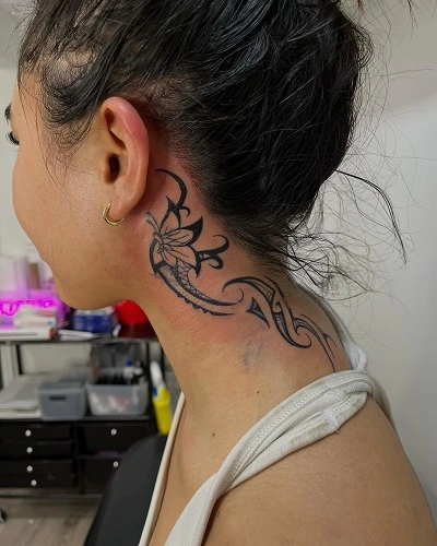 Simple Tribal Tattoos for Women