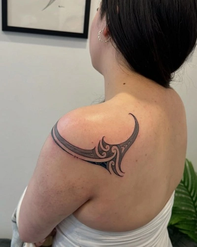 Simple Tribal Tattoos for Women