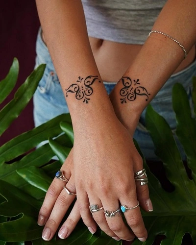 Simple Wrist Tattoos for Women