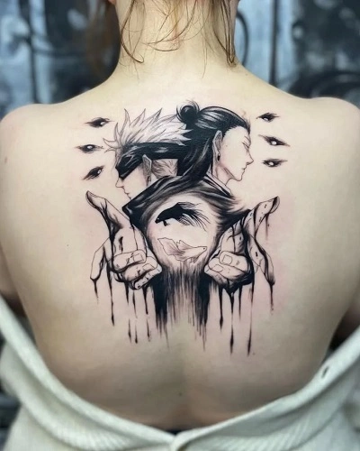 Anime Tattoos for Women