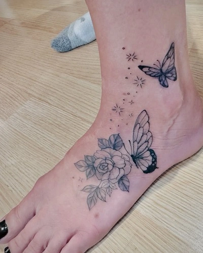 Ankle Tattoos for Women