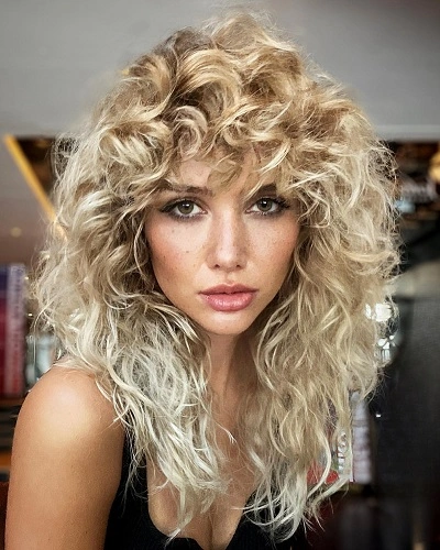 Beachy Shag Haircuts