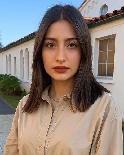 Blunt Cut Lob Haircuts