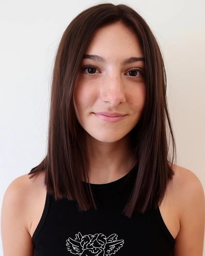 Blunt Lob (Long Bob)
