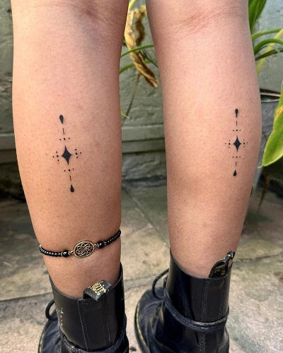 Calf Tattoos for Women