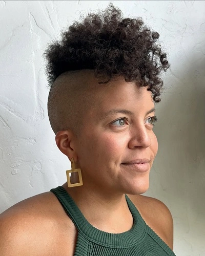Curly Mohawk Haircuts
