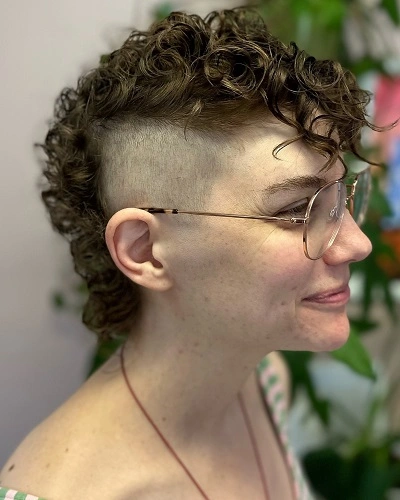 Curly Mohawk Haircuts