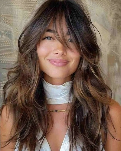 Feathered Layers Haircuts