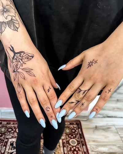 Finger Tattoos for Women