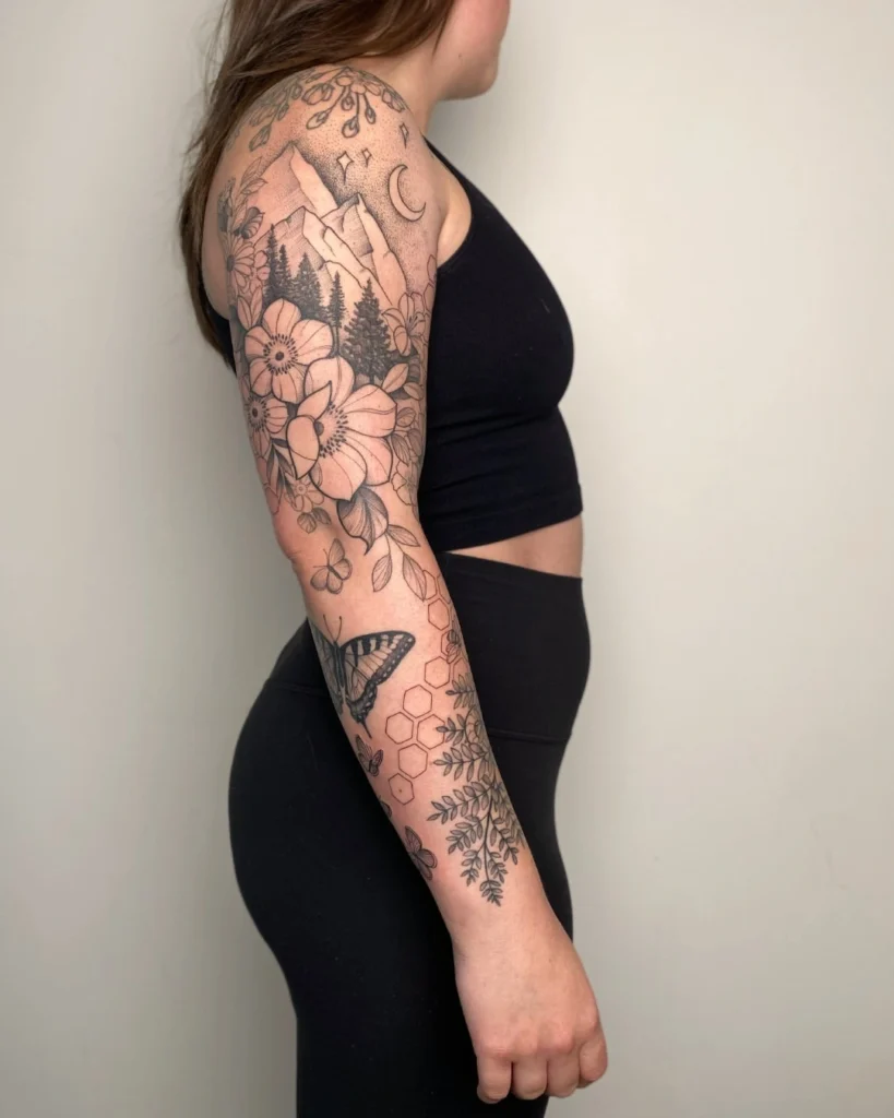 Floral Tattoos for Women