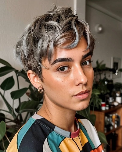 Layered Pixie Haircuts