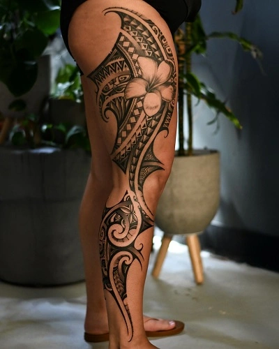 Leg Tattoos for Women