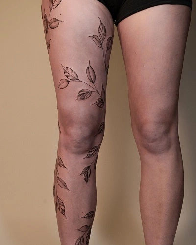 Leg Tattoos for Women