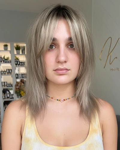 Messy Shag Haircuts Women