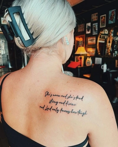 Quote Tattoos for Women