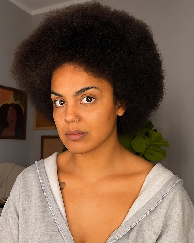 Rounded Afro Haircuts