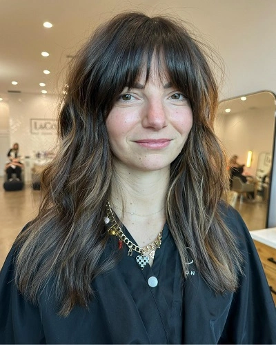 Shag with Bangs Haircuts