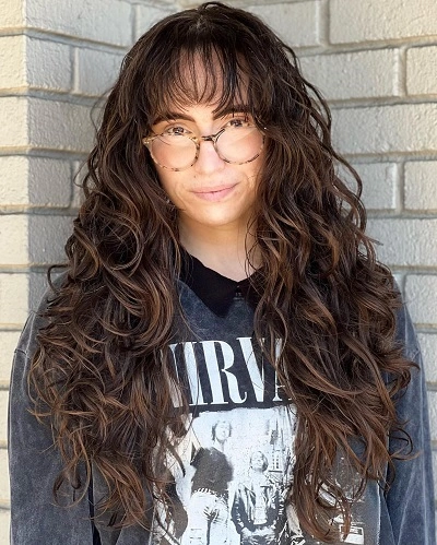 Shag with Wispy Fringe