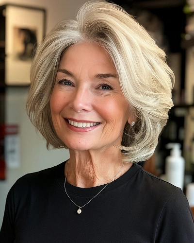 Soft Layered Bob Haircuts