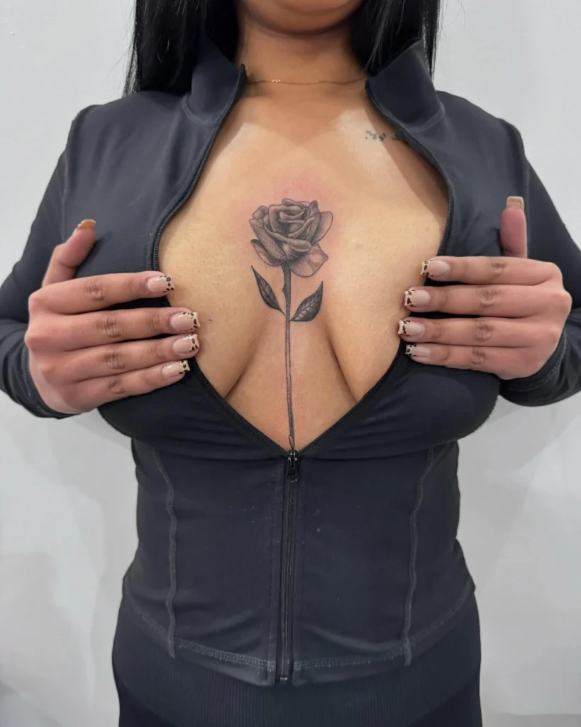 Sternum Tattoos for Women