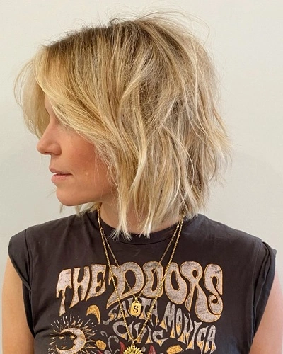 Textured Bob Haircuts