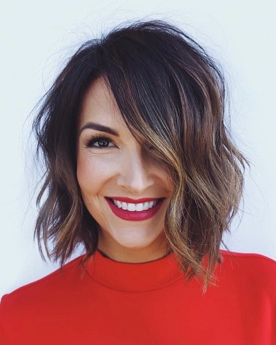 Textured Bob Haircuts