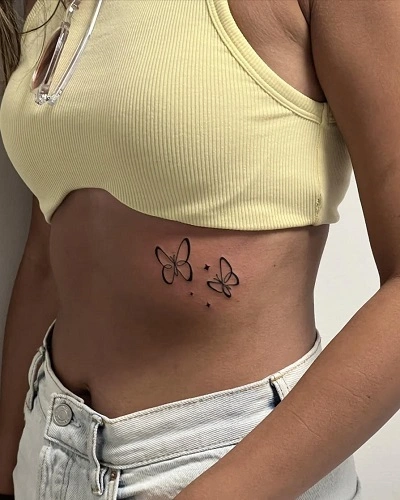 Cute Butterfly Tattoos for Women