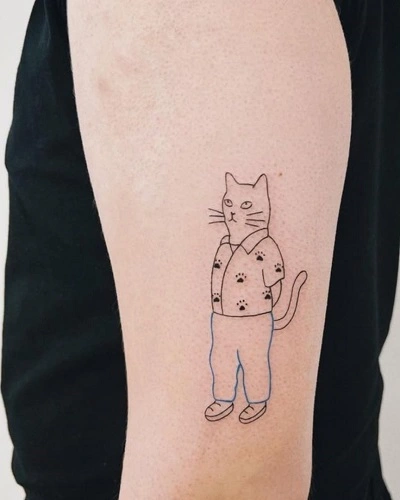  Cute Cat Tattoos for Women