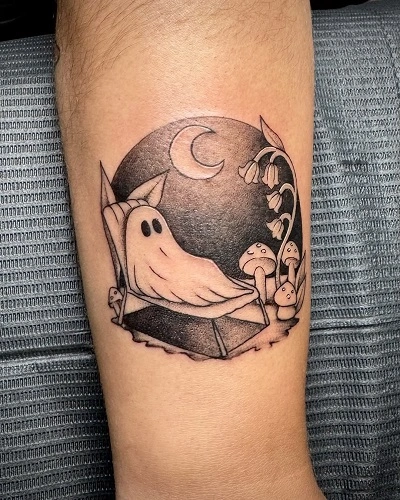 Cute Halloween Tattoos for Women