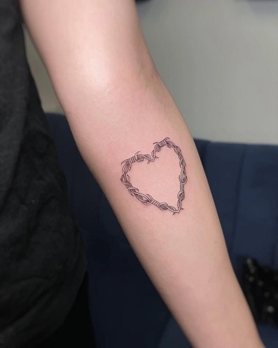 Cute Heart Tattoos for Women