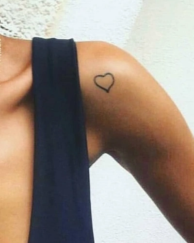 Cute Heart Tattoos for Women