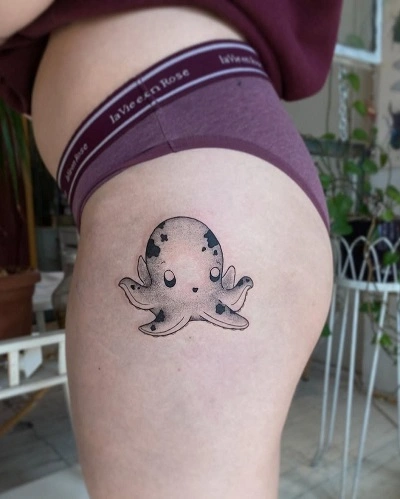 Cute Octopus Tattoos for Women